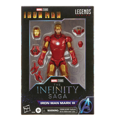 Hasbro Marvel Legends Saga Iron Man MK3 action figure