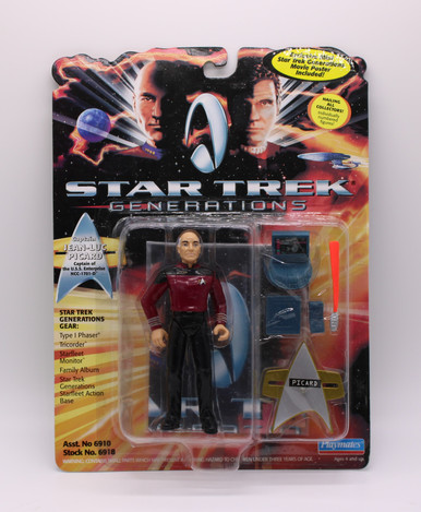 Playmates Star Trek Generations Picard Action Figure