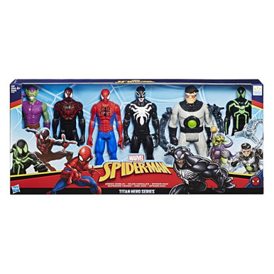 Hasbro Spider-Man Titan Hero Figure 6-Pack