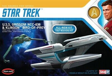 Polar Lights Star Trek U.S.S. Grissom and Klingon Bird of Prey