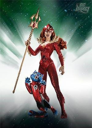 DC Direct Green Lantern Blackest Night Series 7 Red Lantern Mera