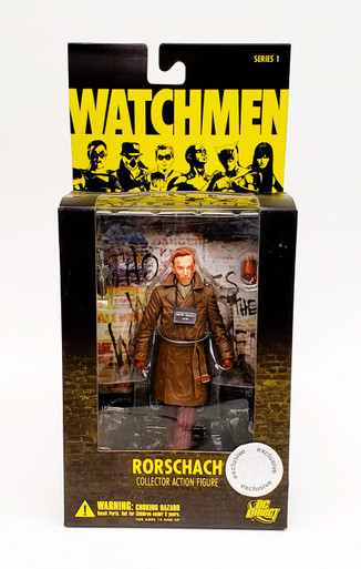DC Direct Watchmen Rorschach TRU Exclusive Variant Action Figure