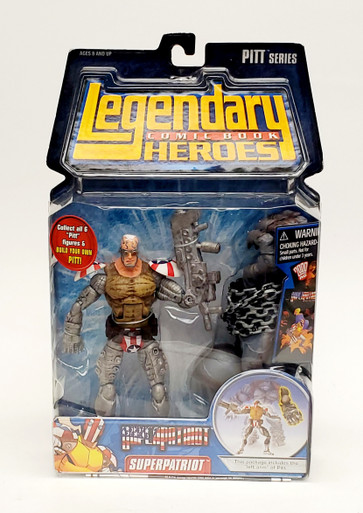 ToyBiz Legendary Comic Book Heroes Superpatriot Action Figure
