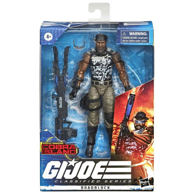 Hasbro GI Joe Classified Series Cobra Island Roadblock 6in Action