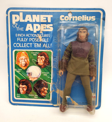 PLANET OF THE APES Cornelius フィギュア MEGO (1974) Planet of the Apes Cornelius action figure (Open package)