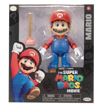 Nintendo 5 Classic Super Mario Brothers Action Figure MARIO Collectible  #345