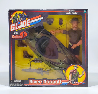 Set Action Man River Boat – 12 Pouces, Figurines 40e Anniversaire, Geyper, Hasbro