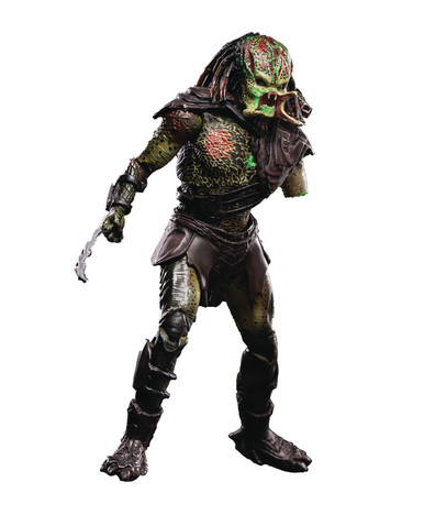 Figurine Hiya Toys Predator Berserker Démasqué - 1/18, Modèle Prey, PVC Neuf