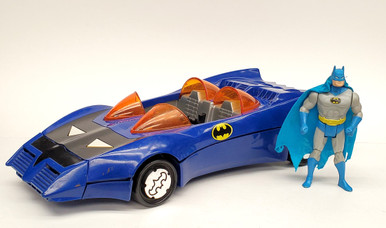 バットマン　フィギュア　Batman　Batmobile　ケナー 1993年 Vintage 1993 Tonka Kenner Batman the Animated Series Batmobile Jet