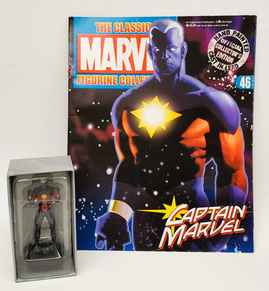 Figurine Captain Marvel Eaglemoss Marvel Movie Collection #97, échelle 1:16