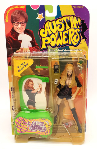 McFarlane AUSTIN POWERS Series 1 Felicity Shagwell action figure