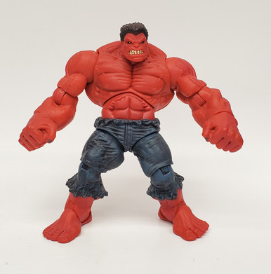 Top The Red Hulk Toy Online Sale Marvel Universe Series 4 Red Hulk 3.75 Action Figure 28 Damaged Package Hasbro ToyWiz
