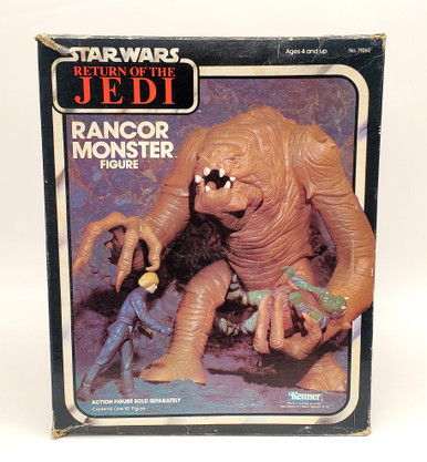 1983 ランカー(Kenner)Rancor Monster未使用品 箱状態悪-