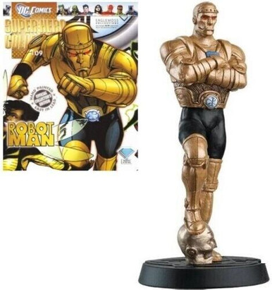 Figurine En Plomb DC Comics Negative Man - Eaglemoss - Collection Super Héros - Neuf Sous Blister