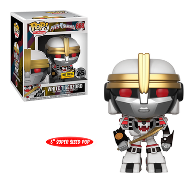 Funko Pop! Television: Saban's Power Rangers White Tigerzord #668