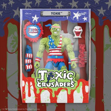 FANATIC♢CRISIS Amazon.com: Super7 ULTIMATES! Toxic Crusaders Toxie (Vintage Toy