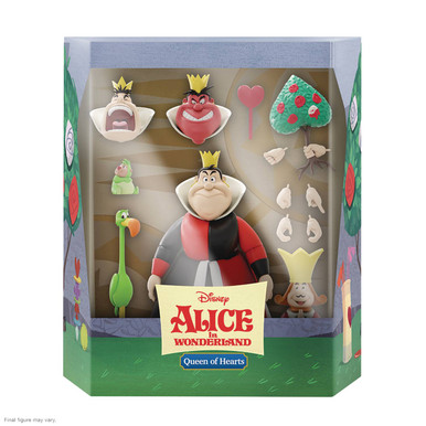 Super7 Disney Ultimates Alice in Wonderland Queen of Hearts Action