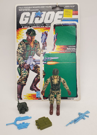 【名入れ無料】 G.I. 3.75 Recoil (1988) Joe ミリタリー
