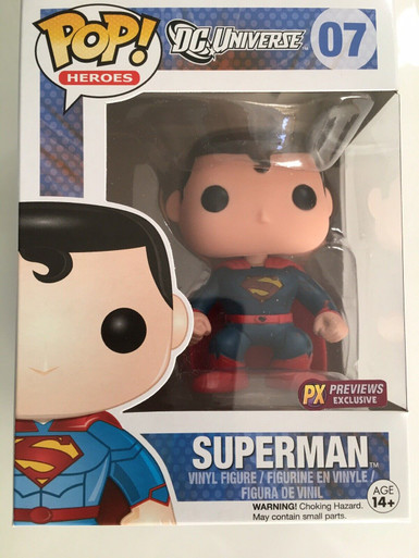 Figurine Superman / Super Heroes / Funko Pop Heroes 07