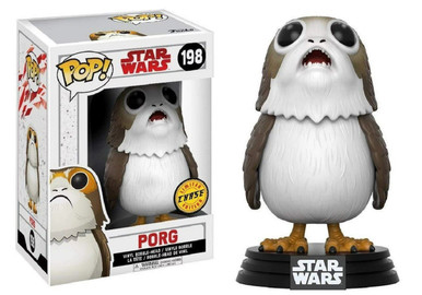 Figurine Pop Porg chase (Star Wars) #198 pas cher | Figurine Pop