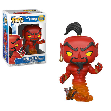 赤*影様 popIn Aladdin 初期 Funko Pop! Disney: Aladdin Red Jafar (As Genie) #356