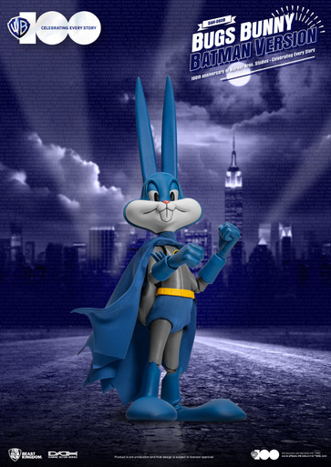 WB100 DAH-060B DYNAMIC 8-CTION BUGS BUNNY BATMAN ACTION FIGURE
