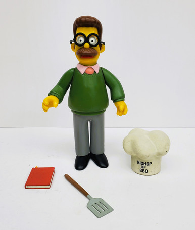 Playmates The Simpsons Ned Flanders action figure (No package)