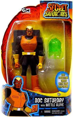 Mattel The Secret Saturdays Doc Saturday (with battle glove) 6inch