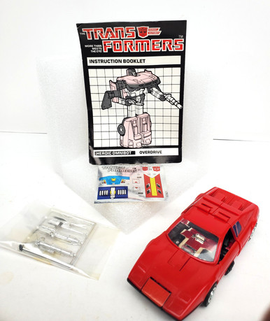 G1 ORCHARD size44 ビンテージ Transformers 1986 WHEELIE Vintage g1 complete full backer card