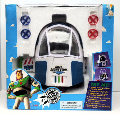 その他 Buzz Lightyear Space Explorer Vintage Toy Story Think Way 1996 Buzz Lightyear's Space