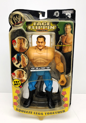 Jakks (2005) WWE Face Flippin Fighters Chris Benoit