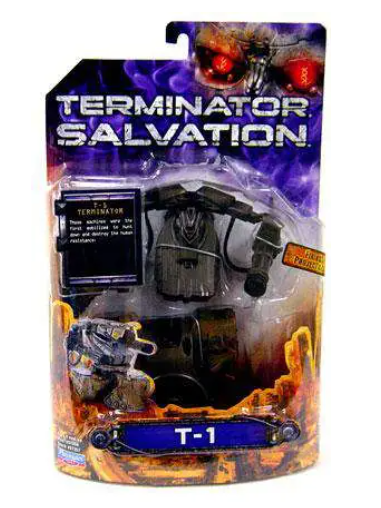 NEW TERMINATOR SALVATION T-600 ACTION 5 FIGURE PLAYMATES 2009 (HARD TO