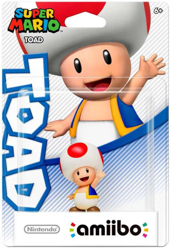 Nintendo Amiibo Super Mario Toad
