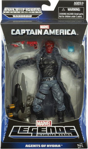 Hasbro (2013) Marvel Legends Red Skull (MANDROID BAF Wave) 6