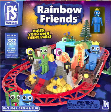 Phat$tacks Rainbow Friends – Deluxe Buildable Set