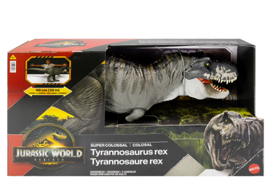 Jurassic World Rebirth Super Colossal Tyrannosaurus Rex Action Figure