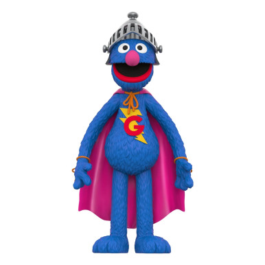 Super7 Sesame Street Supersize Vinyl - Grover (Super) Super Grover