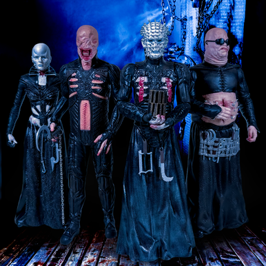 TOTS Scream Greats HELLRAISER 8in action figure set of 4