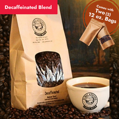 Jubilations Decaffeinated Coffee Blend – Two 12 Oz. Bags
