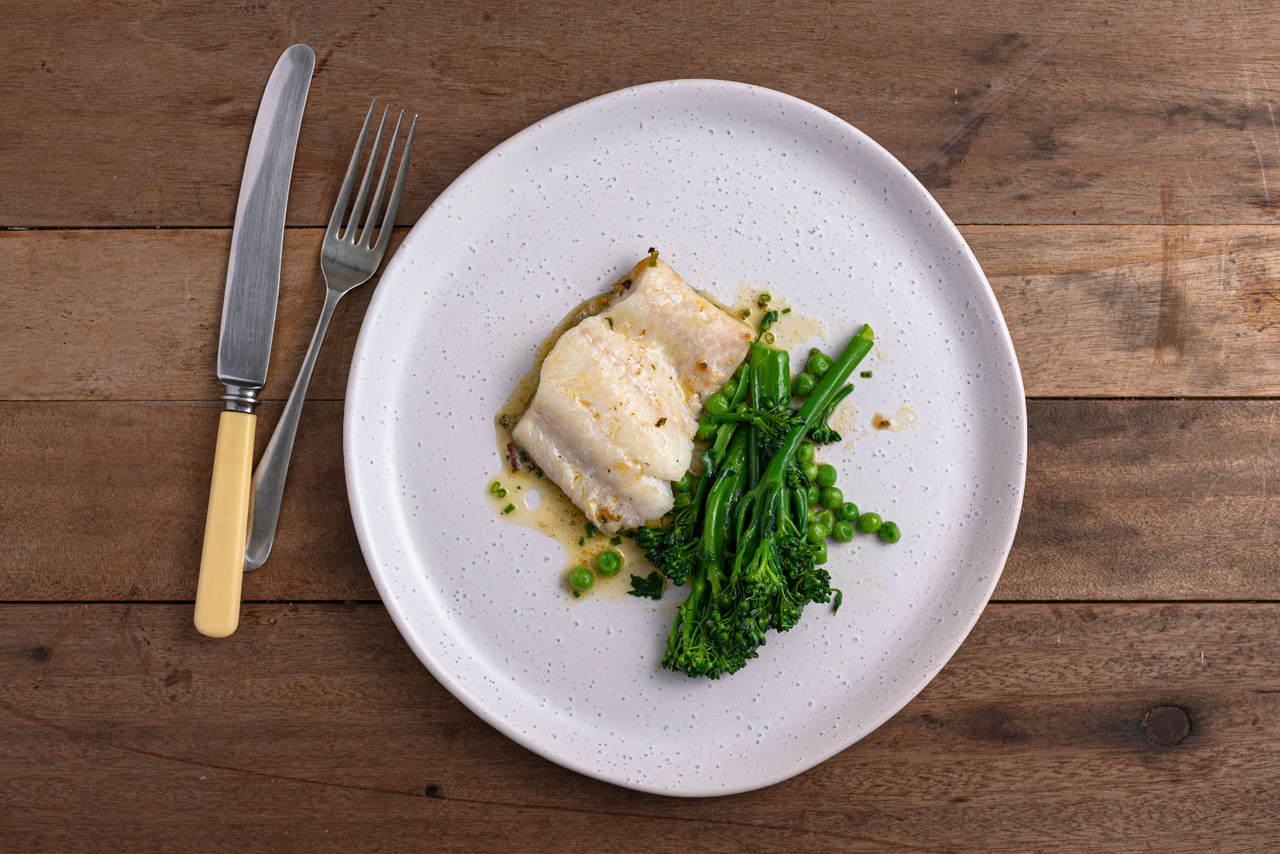 Haddock Fillet With Basil Cream Yoga Mat by Roulier-turiot - Pixels