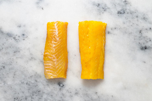 2 Dyed Smoked Haddock Loin Portions