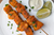 Salmon and Prawn Skewers with a Thai style glaze