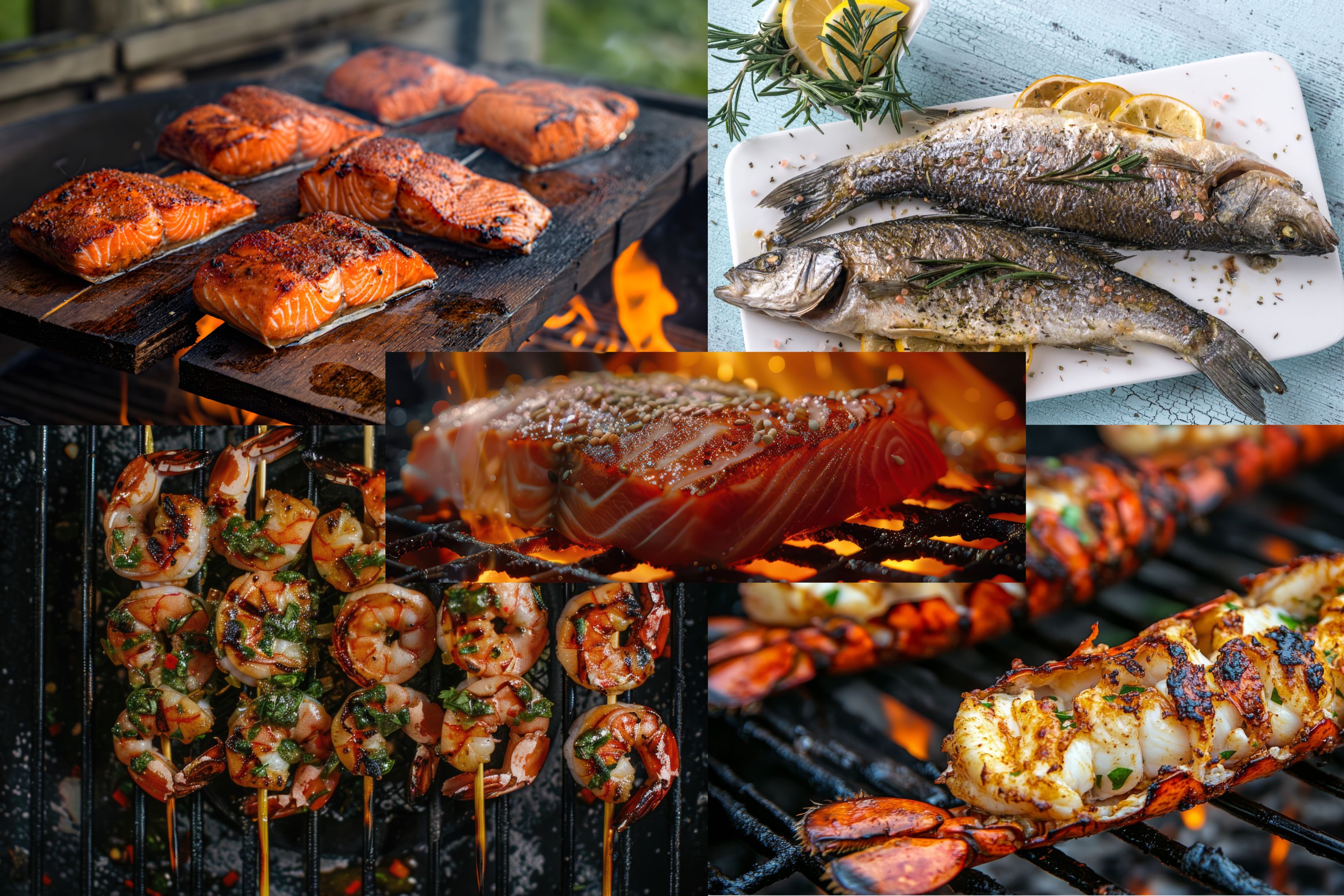 BBQ Fish Lovers Pack Ready to cook Regal Fish