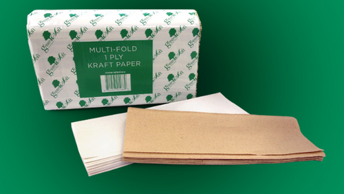 Multifold Towels - Brown (4000 ct)