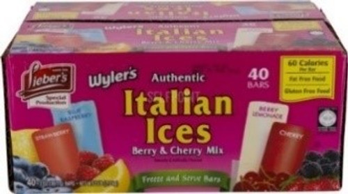 Lieber's / Wyler's Italian Ices (Red Box)