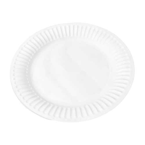 9" White Paper Plates (1000 ct)