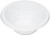 12 oz. White Plastic Bowls - Microwavable