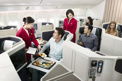 Cathay Pacific Business Class Review, Sydney-Hong Kong | UTM