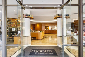 Mantra 2 Bond Street Sydney Entrance Photo: Mantra Group Mantra 2 Bond Street Sydney Entrance Photo: Mantra Group