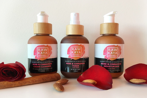 Raw Kaya Organics Rose + Cinnamon Trio Raw Kaya Organics Rose + Cinnamon Trio
